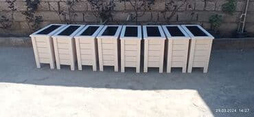 gullerin qiymeti: Taxta dibcəklər dekorativ ağaclar və güllər üçün istənilən ölçüdə və — 3