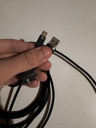 usb кабель телефона fly: Kabel Baseus, Micro-USB, İşlənmiş — 1