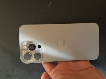 30 azn telefon: IPhone 15 Pro Max, 256 GB, Natural Titanium, Zəmanət, Barmaq izi, Simsiz şarj — 1