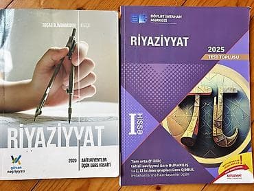 Məktəb dərslikləri: Məktəb və abituriyentlər üçün fənn kitabları və test topluları dəsti — 6