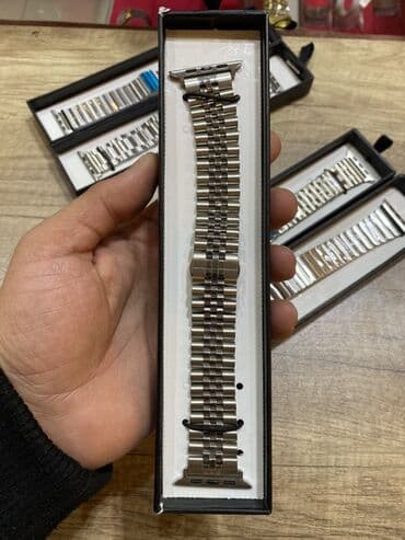 Zərgərlik əşyaları: Yeni, Kəmər, Apple, Metal, rəng - Gümüşü — 4