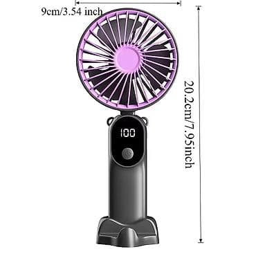 1200: Çoxfuksıyalı portativ əl ventilyatoru - Многофункциональный — 2