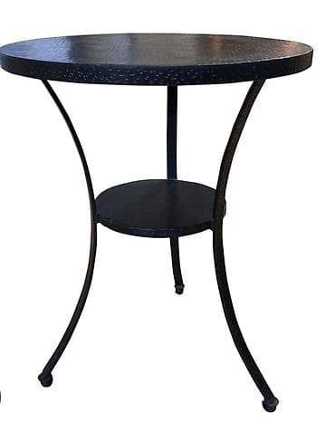 Balkon masası, Açılmayan, Metal, Yumru masa