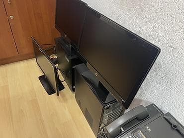 Masaüstü kompüterlər və iş stansiyaları: HP stolüstü kompüter və monitor dəstləri, monitor daxil Tərtibat: - — 3