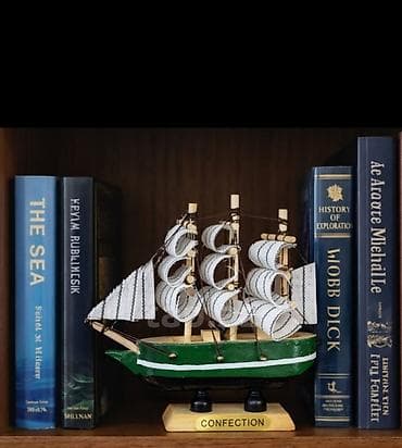 Miniatür yelkənli gəmi maketi – “CONFECTION” stendli. Xüsusiyyətlər — 1