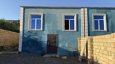 zabratda ev: Satılır: hasarlı həyəti olan fərdi yaşayış evi - Tikili: 2 mərtəbəli — 3