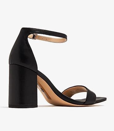 Qadın sandaleti – 39 ölçü • Rəng: qara • Model: açıq burunlu, bir — 2