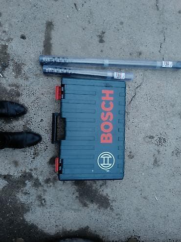 Ручные механические инструменты: Bosch perforator 8'45 + 2 ədəd 55mm Bosch sverlo (1m 50 cm ) — 2