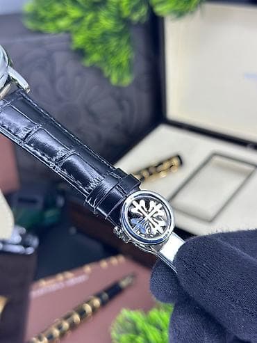 sensor saatlar: Kişi qol saatı – yaşıl siferblatlı, klassik mexaniki dizayn — 8