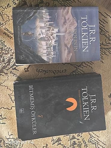 Художественная литература: J.R.R. Tolkien – 2 kitablıq dəst (Türkcə nəşrlər) 1) Gondolin’in — 2