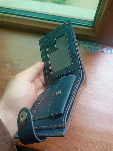 kişi aksessuarları: Pulqabı, Eko dəri, Yeni — 5