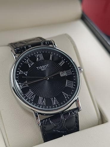 agili saat: Qol saatı, Tissot, rəng - Qara — 8