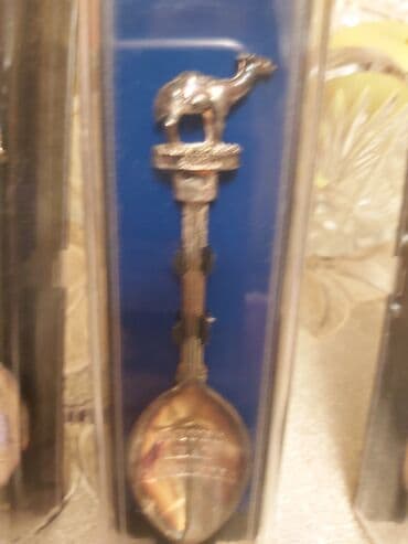 11 dollar nece manatdir: Dubaydan gelme hediyyelik suvenir qasiqlar, heresi 5 man, 3 eded — 4