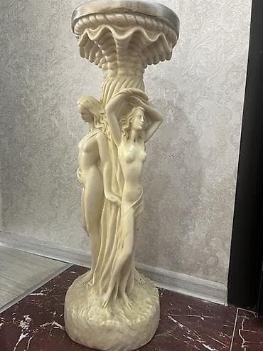 Şamdanlar: Fiqur, rəng - Bej — 3