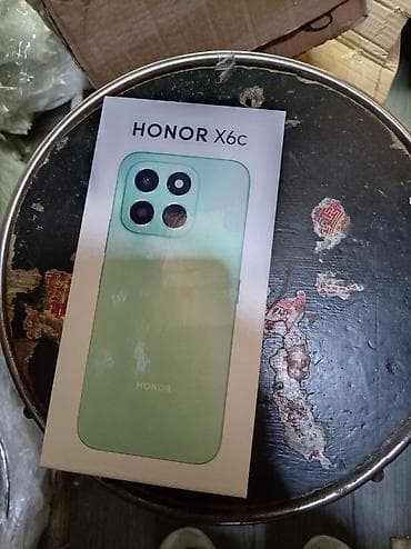 pubg hesab random: Honor X6c, 128 GB, rəng - Göy, Zəmanət, Sensor, Barmaq izi — 5