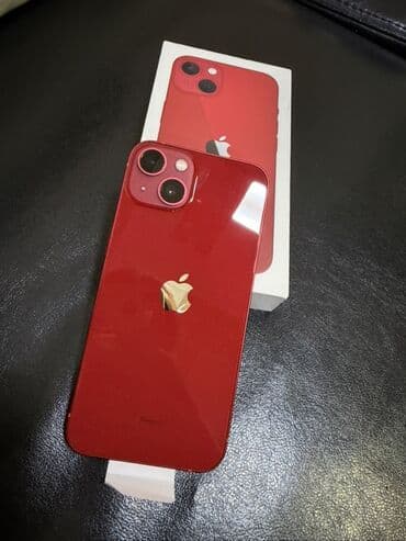 IPhone 13, 256 GB, Qırmızı, Face ID