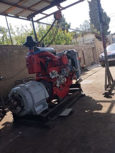 su çeni: Diesel elektrojen-set (stasionar çərçivə üzərində) - Güclü dizel — 3