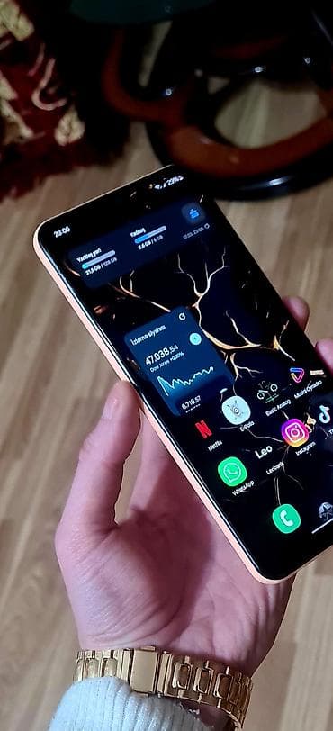 iphone 11 sarı: Samsung Galaxy A23, 128 GB, rəng - Qızılı, Zəmanət, Sensor, Barmaq izi — 10