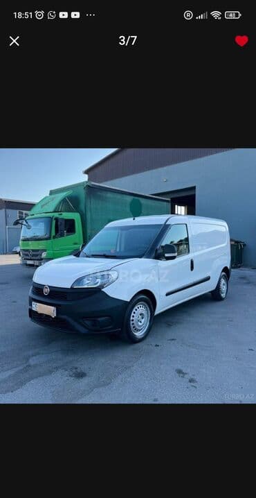 r16 disklər: Fiat Doblo: 1.4 l | 2017 il 104000 km Van body type — 1