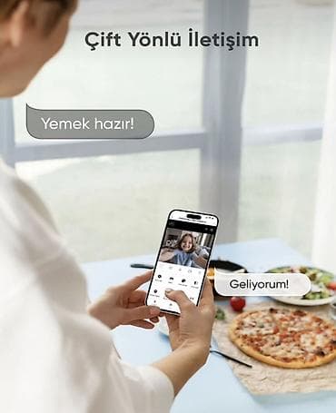 ev kamera sistemleri: Ağıllı Daxili Təhlükəsizlik Kamerası – 2K QHD Alınıb isdifade — 6