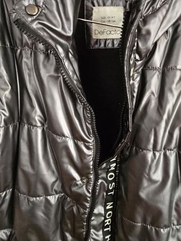 lateksdən geyimlər: DeFacto uşaqlar üçün qış gödəkçəsi - Ölçü: 13-14 yaş (CM: 158-164) – — 2