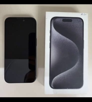 IPhone 15 Pro, 256 GB, Qara, Face ID