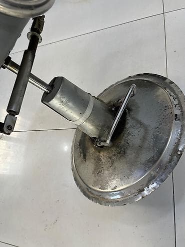 kreslo çarpayı: Bərbər/kosmetologiya üçün hidravlik kreslo - Rəng: boz - Material — 3