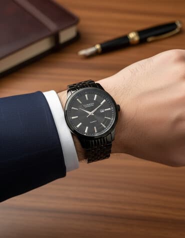 Yeni, Qol saatı, Curren, rəng - Qara