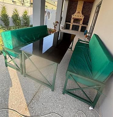 Təcili Endirim ❌❌ ✔️670 man(Buzovna). Bag evləri üçün masa və 2 divan