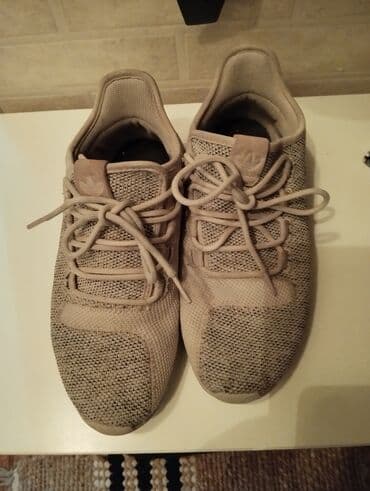 fitnes üçün qadın krosovkaları: Ölçü: 38.5, rəng - Bej, İşlənmiş — 2