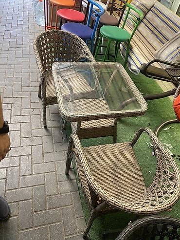 hovuz temizleme: Rattan terras dəsti – 3 hissə - Tərkib: 2 ədəd kreslo + 1 ədəd stol - — 1