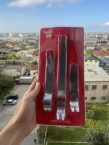 3 hissədən ibarət avtomobil plastik qoparma alət dəsti Brend: 3K — 1