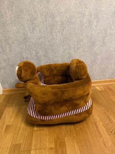 şaxta baba: Məhsul: Uşaq üçün yumşaq oturacaq – meymun fiqurlu - Dizayn: Şirin — 3