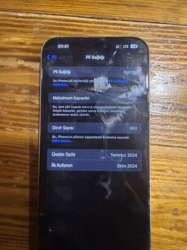 iphone 15 cəhrayı: IPhone 15 Pro Max, 256 GB, Space Gray, Face ID — 1