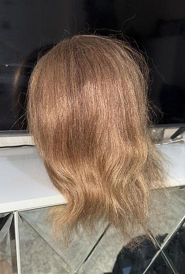 Digər biznes avadanlığı: Maneken Qara sac tebii deyil, xoruk ve kesim ucun aciq rengi olan — 4