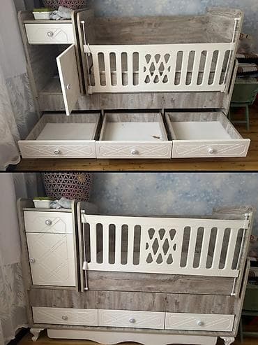 evde qal sekiller: Könül 74. Tecılı satılır. Çarpayı 90m. Taxtadandi. 2 eded var cütü — 1