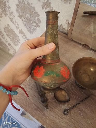 samovar qedimi: Misin qab-qacaq dəsti – misdən hazırlanmış qədim üslublu nüsxələr — 2