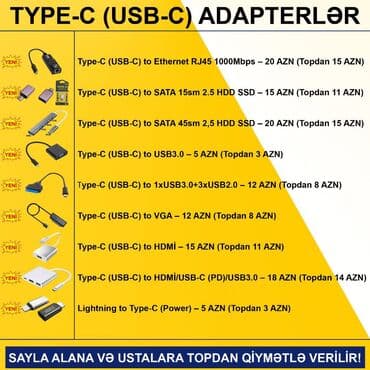 hdd box: Adapterlər/keçidlər sayla alana və ustalara topdan qi̇ymətlə — 8