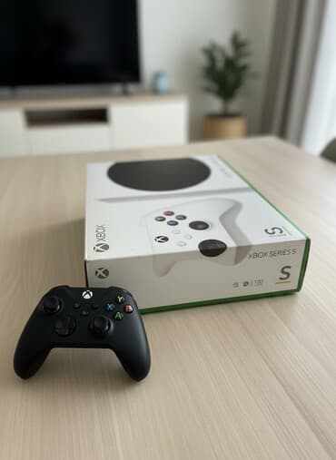 ведро с ножным отжимом: Xbox Series S oyun konsolu - Rəqəmsal versiya, ağ korpus - 512 GB SSD — 1