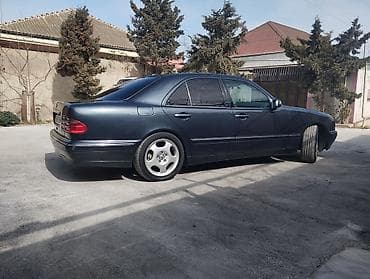 e class 220: Mercedes-Benz E-Class (W210) sedan - Kuzov: 4 qapı, tünd boz rəng — 9