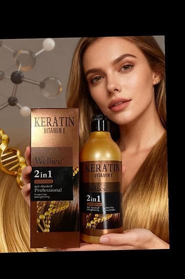 Wellice 2-in-1 Şampun seriyası Variantlar: - Argan + Kofein