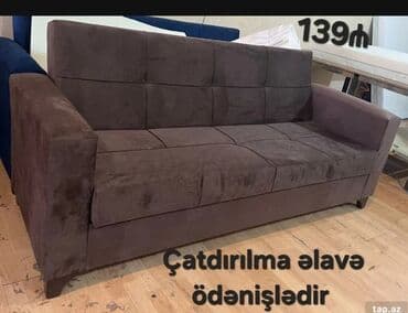 2ci əl divan kreslo: Divan, Yeni, Açılan, Bazalı, Parça, Ödənişli çatdırılma — 30