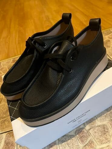 parça mokasinlər: Derimod, Ölçü: 37, rəng - Qara, Yeni — 2