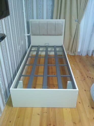 tek adamliq kravatlar: Yeni, Təknəfərlik çarpayı, Bazalı, Matras ilə — 2