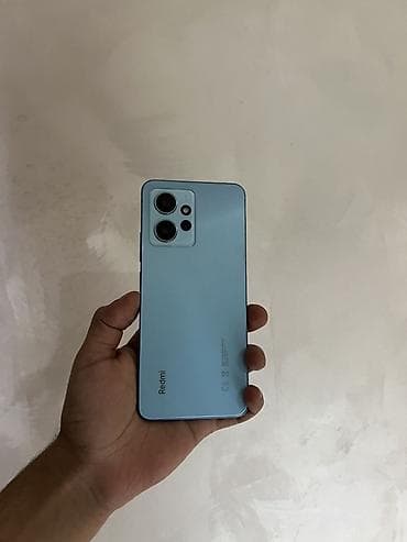 telofonu: Redmi Note 12, 256 GB, rəng - Göy, Barmaq izi, Face ID — 9