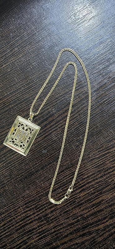 boyunbag: Boyunbağı, Sarı qızıl, 585 Əyar, 5 g — 2