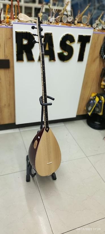 türk sazları: Türk sazı, bağlama Abanoz qol, gövdə şabalıd Rast musiqi alətləri — 1