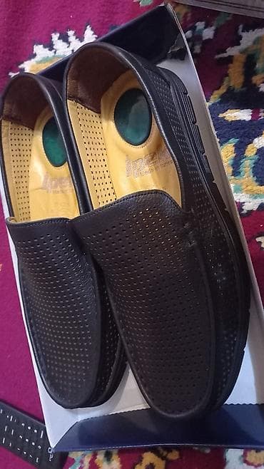Məhsul: Kişi mokasinləri (İpek markası) - Rəng: Qara - Model: Slip-on