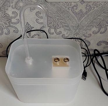 USB ilə Pişik üçün şəlalə su qabı Məhsul təsviri: - Su qabı - İçəridə — 3