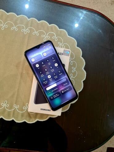 type c adapter: Samsung Galaxy A23, 128 GB, rəng - Qara, Zəmanət, Sensor, Barmaq izi — 8